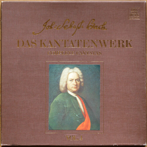 Bach • Intégrale des cantates • Kantatenwerk • Complete cantatas • BWV 12-16 • Vol. 4 • Telefunken 6.35030 EX • Leonhardt-Consort • Gustav Leonhardt