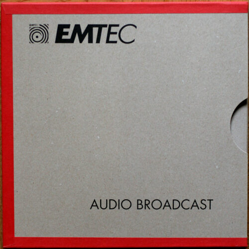 EMTEC PER 528 Broadcast • Bande magnétique avec noyau alu AEG • Sound recording tape with AEG alu pancake • Spielband mit AEG Alu-Wickelkerne • Neuve • New • Neu