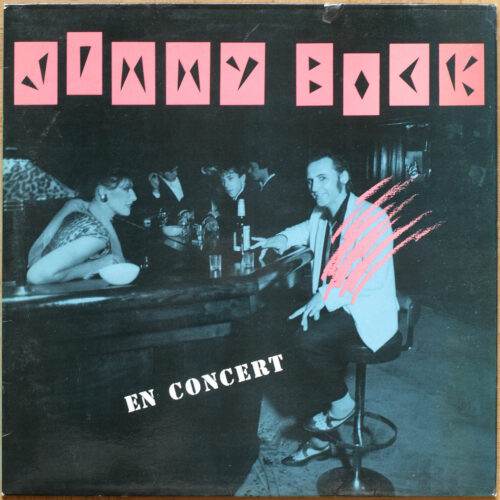 Jimmy Bock • En concert • Omega Studio OM 67052 • Dédicacé • Tutti Frutti • Lucille • Roll over Beethoven • Johnny be good • Long tall Sally • What I say