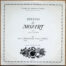 Mozart • Sonates pour piano & violon KV 296 – KV 301 – KV 481 • Prestige des interprètes français FAR 02 • Françoise Doreau • Alfred Lœwenguth
