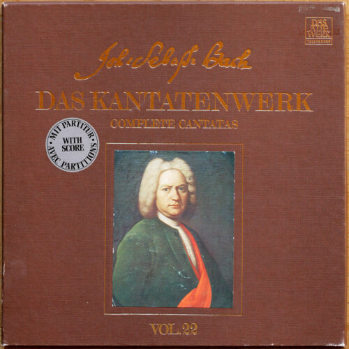Bach • Intégrale des cantates • Kantatenwerk • Complete cantatas • BWV 84-90 • Vol. 22 • Telefunken 6.35364 EX • Leonhardt-Consort • Gustav Leonhardt