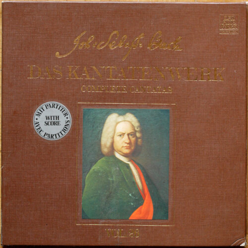 Bach • Intégrale des cantates • Kantatenwerk • Complete cantatas • BWV 103-106 • Vol. 26 • Telefunken 6.35558 EX • Leonhardt-Consort • Concentus Musicus Wien • Nikolaus Harnoncourt
