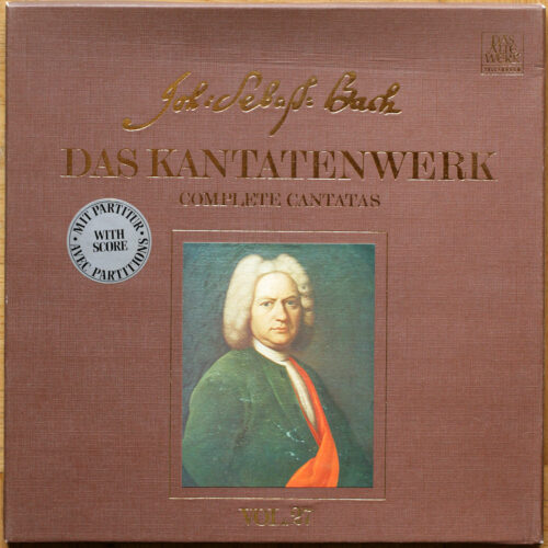 Bach • Intégrale des cantates • Kantatenwerk • Complete cantatas • BWV 107-110 • Vol. 27 • Telefunken 6.35559 EX • Leonhardt-Consort • Concentus Musicus Wien • Nikolaus Harnoncourt