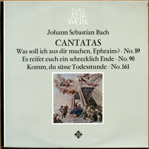 Bach • Cantate BWV 89 & 90 & 161 • Telefunken SAWT 9540-B EX • Helen Watts • Kurt Equiluz • Anner Bylsma • Gustav Leonhardt • Concerto Amsterdam • Jaap Schröder