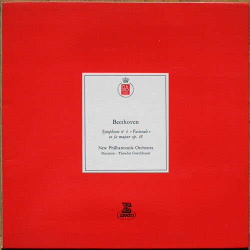 Beethoven • Symphonie n° 6 "Pastorale” • Bang & Olufsen (B&O) EBO 5011 • New Philharmonia Orchestra • Theodor Guschlbauer