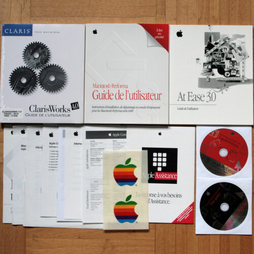 Apple Macintosh • Performa 5400 & 6400 • PowerPC 603 • Set d'installation • Install software • OS 7.5.5 • Français