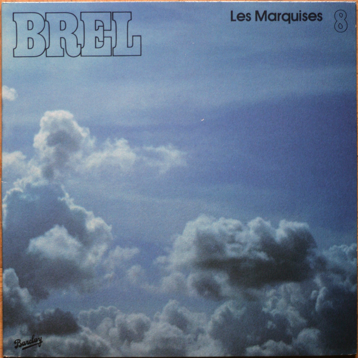 Jacques Brel • Les Marquises • Volume 8 • Barclay 96010