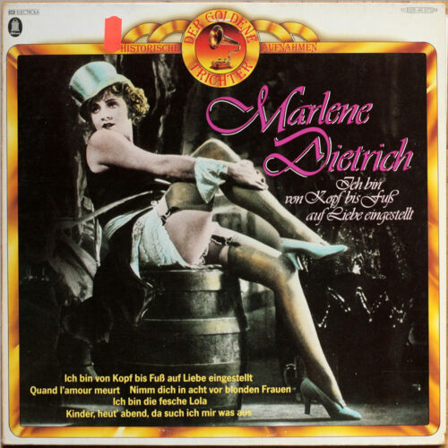 Marlene Dietrich • Ich bin von Kopf bis Fuß auf Liebe eingestellt • Odeon 1C 028-46 075 M