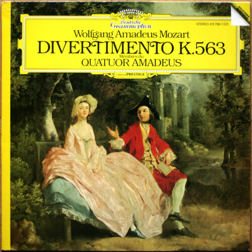 Mozart • Divertimento KV 563 • DGG 413 786-1 Digital • Members of the Amadeus-Quartett • Martin Lovett • Peter Schidlof • Norbert Brainin