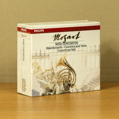 Mozart • Complete Mozart Edition – Vol 9 • Concertos pour vents • Wind concertos • Philips 422 509-2 • Heinz Holliger • The Academy of St. Martin-in-the-Fields • Neville Marriner