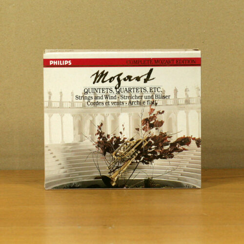 Mozart • Complete Mozart Edition – Vol 10 • Musique pour cordes et vents • Strings and wind quartets & quintets • Philips 422 510-2 • Academy of St. Martin-in-the-Fields chamber ensemble