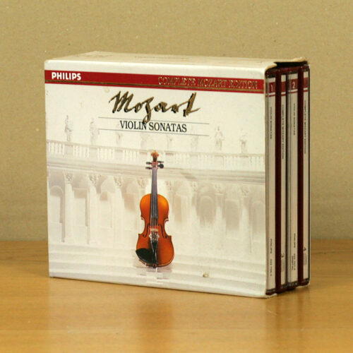 Mozart • Complete Mozart Edition – Vol 15 • Sonates pour violon • Violin sonatas • Philips 422 515-2 • Arthur Grumiaux • Walter Klien • Gérard Poulet • Blandine Verlet • Isabelle van Keulen