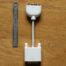 Apple Macintosh • Adaptateur vidéo • DVI mâle vers VGA femelle • DVI male to VGA female adapter • M8754G/A