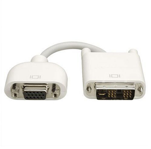Apple • Macintosh • Adaptateur vidéo DVI mâle vers VGA femelle • DVI male to VGA female adapter • M8754G/A