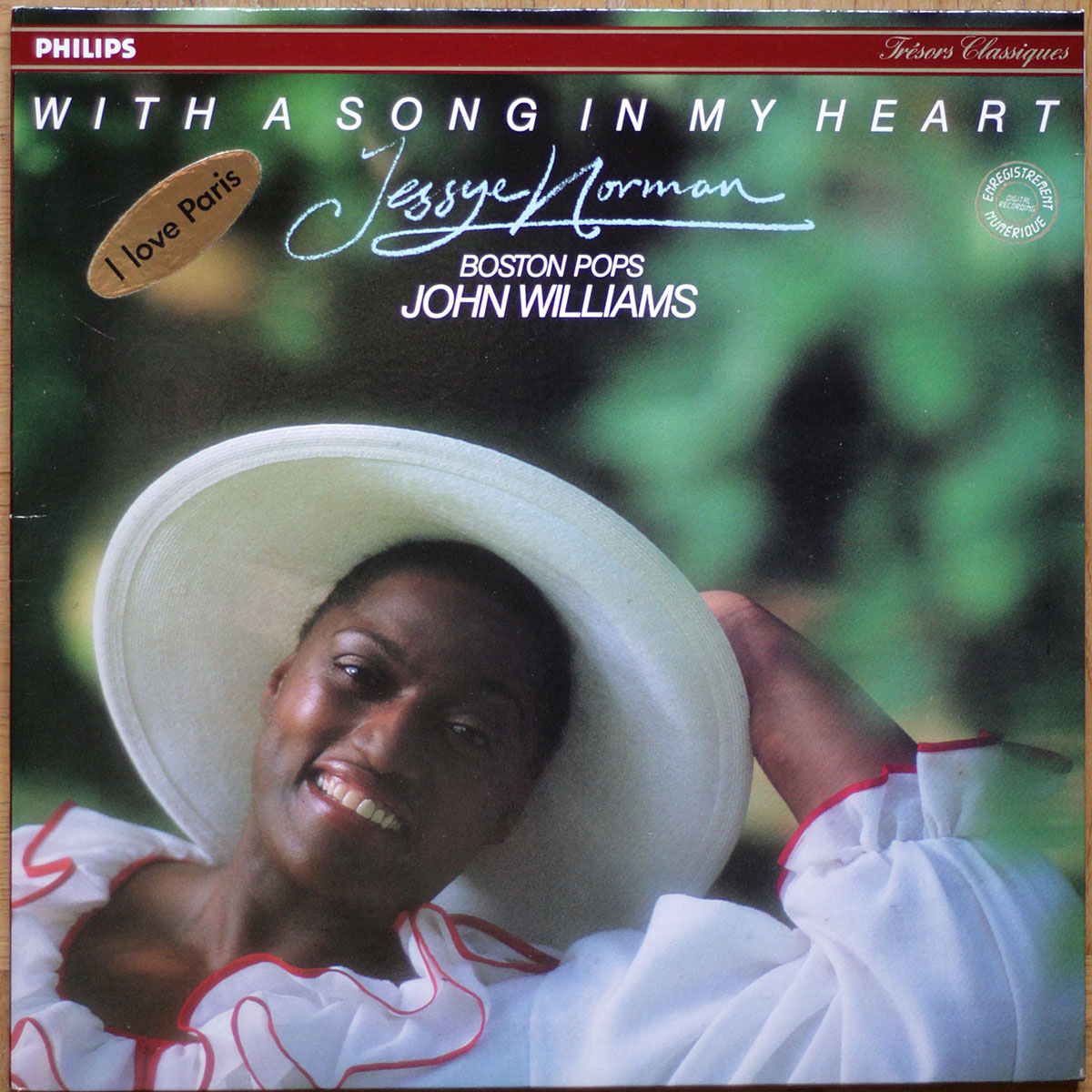 Jessye Norman • With A Song In My Heart • Philips 412 625-1 • Jessye Norman • Boston Pops • John Williams