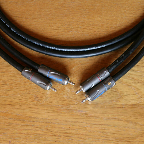 Viablue HF-S2 • Audiophile cable with Yarbo RCA 008R Rhodium-plated • Inteconnect cable • 2 x 1.5 m • Occasion • Used