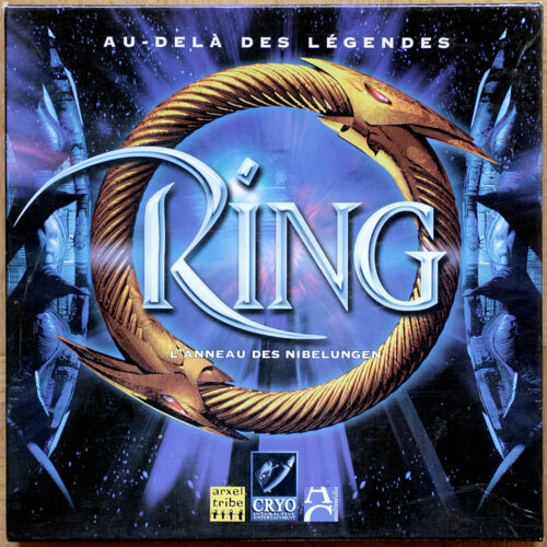 Philippe Druillet • Wagner • Ring – L'anneau des Nibelungen • Jeu vidéo sur CD-ROM pour PC (Windows 95 & 98) • Cryo Interactive • Arxel Tribe • 1999