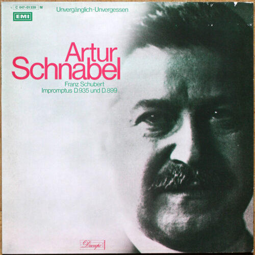Schubert • Impromptus Op. 90 – D899 & Op. 142 – D935 • EMI Dacapo 1C 047-01 339 • Artur Schnabel