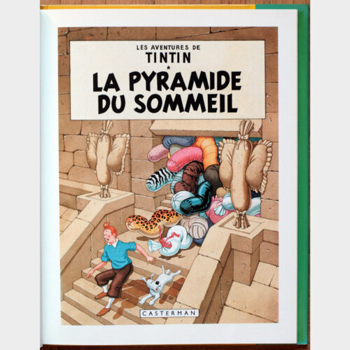 Hergé • Tintin • 36 couvertures imaginaires pour une aventure de Tintin • Enki Bilal • Keith Haring • Didier Eberoni • Ever Meulen • F’murrr • Les éditions du Lion • 1987