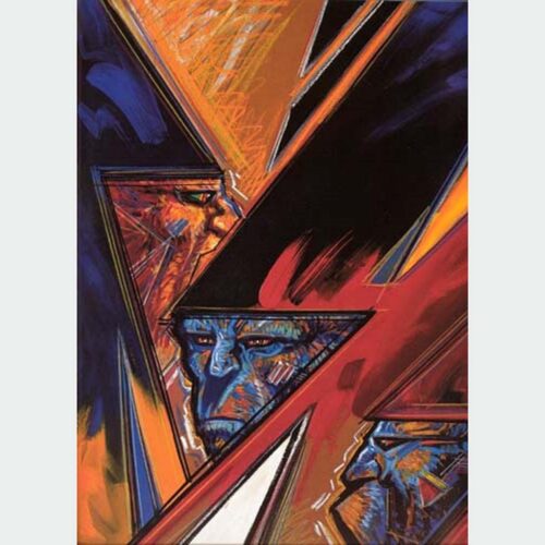 Philippe Druillet • Masques – Suite à Salammbô – 1987-1988 • Catalogue de l'exposition – Galerie Pascal Gabert