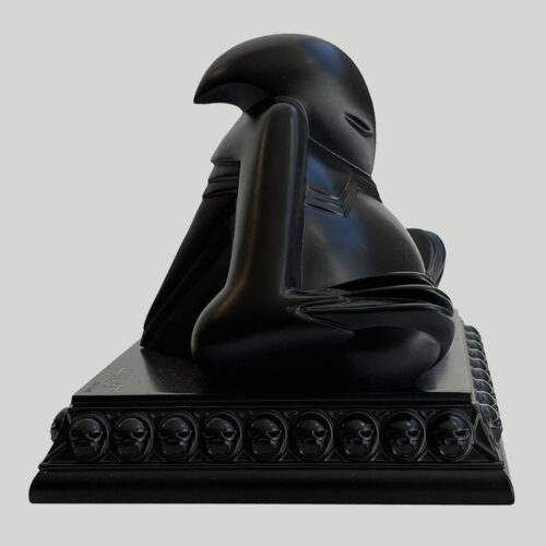 Philippe Druillet • Le Dieu Noir – Edition 2020 • Statuette en fonte de métal • Galerie Loft • Neuve