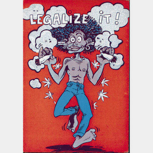 Ucciani • Série Viper • Legalize It ! • Carte postale • Sinsemilla Éditions • 1984