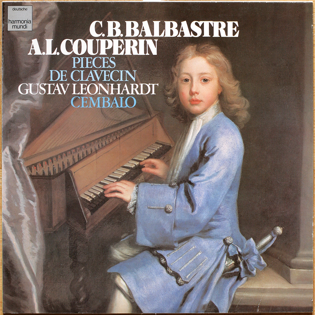 Couperin • Pièces de clavecin • Harmonia Mundi 1C 065-99922 • Gustav Leonhardt