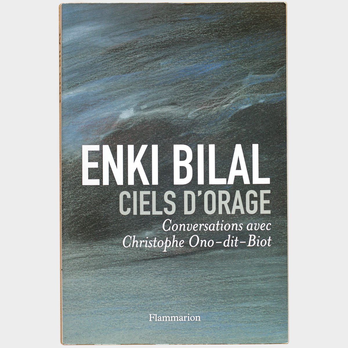 Enki Bilal • Ciels d'orage • Conversations avec Christophe Ono-dit-Biot • Flammarion • 2011