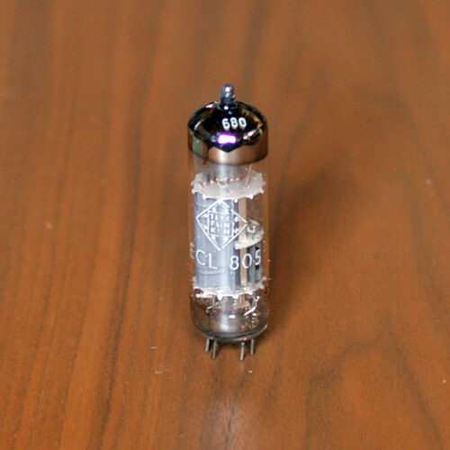 Telefunken ECL 805 • Lampe triode/pentode avec cathodes séparées • Röhre triode/pentode mit getrennten Kathoden • Vacuum tube triode/pentode with separate cathodes • Spare part