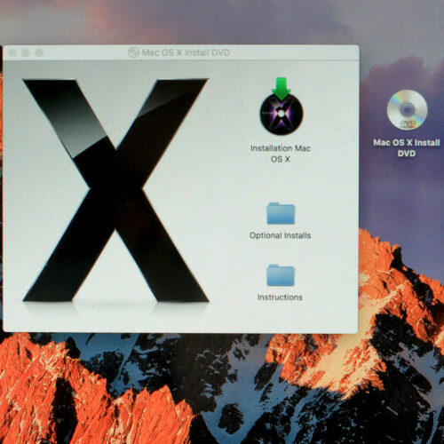 Apple Macintosh • Set d'installation • Install software • OSX 10.5.1 • Leopard Software • MB428F/A • Family pack