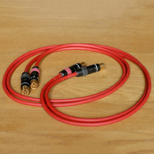 Gotham GAC-2 • Audiophile cable with Neutrik Profi RCA Gold Plug • Inteconnect cable • 2 x 1.25 m • Occasion • Used