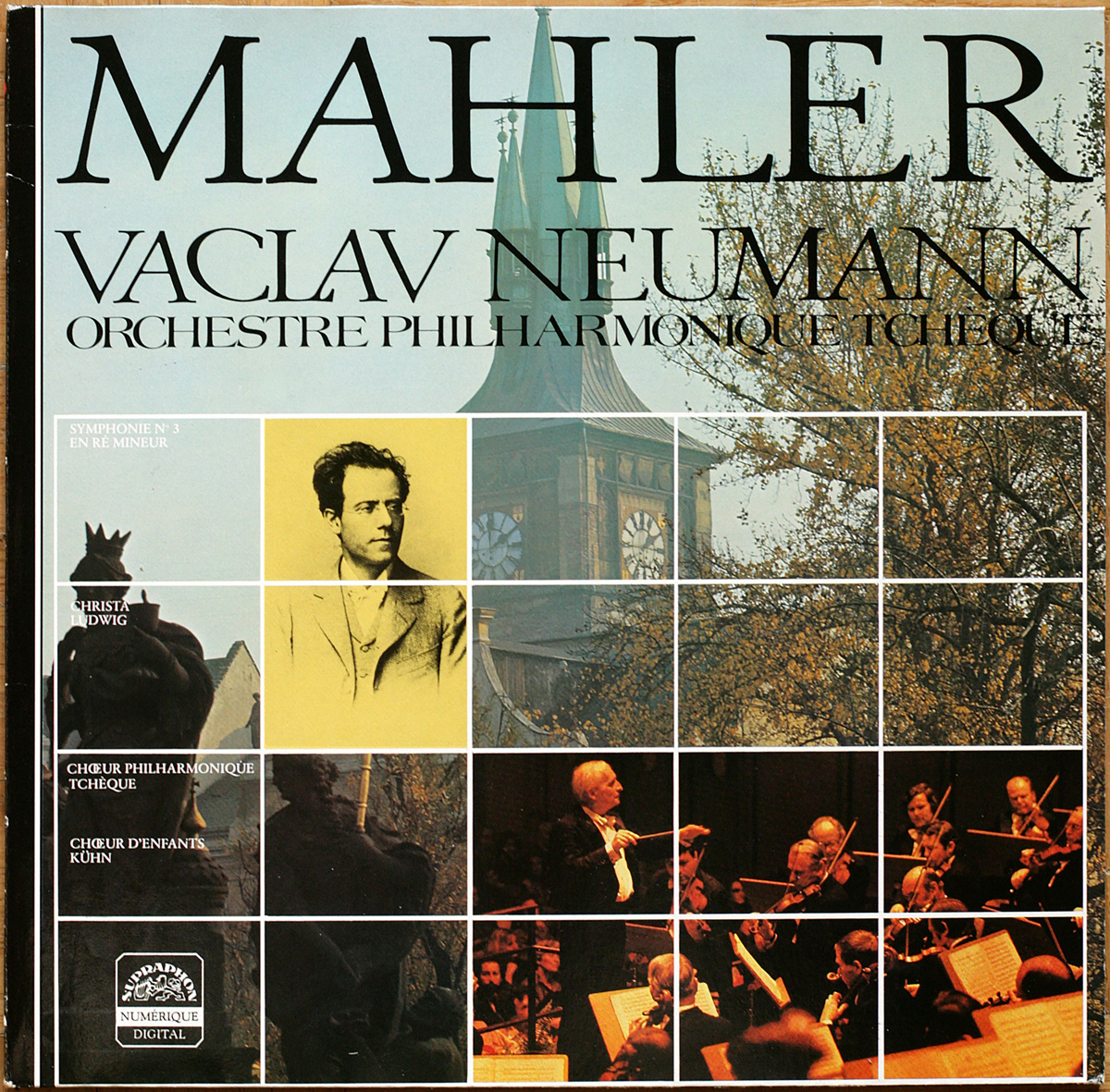 Mahler • Symphonie n° 3 • Supraphon 302 097 • Orchestre Philharmonique Tchèque • Václav Neumann