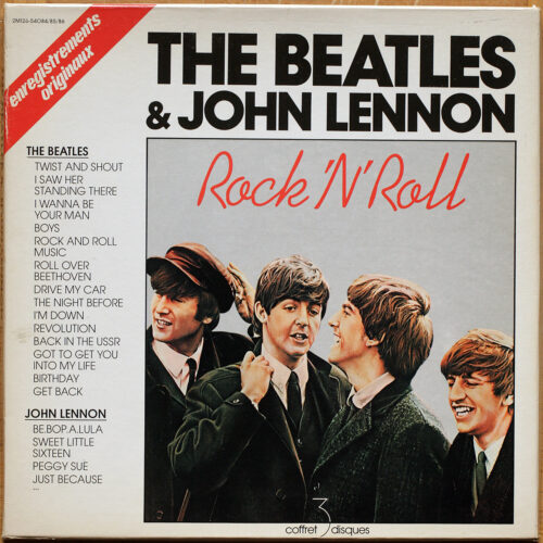 The Beatles & John Lennon • Rock'n'Roll • Music for pleasure MFP 2M126-54084/85/86 • Twist and shout • Roll over Beethoven • Get back • Be-Bop-A-Lula • Peggy Sue
