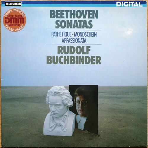 Beethoven • Sonates pour piano • Klaviersonaten • Piano sonatas • N° 8 "Pathétique" – n° 14 "Mondschein" – n° 23 "Appassionata" • Teldec 6.42913 • Rudolf Buchbinder