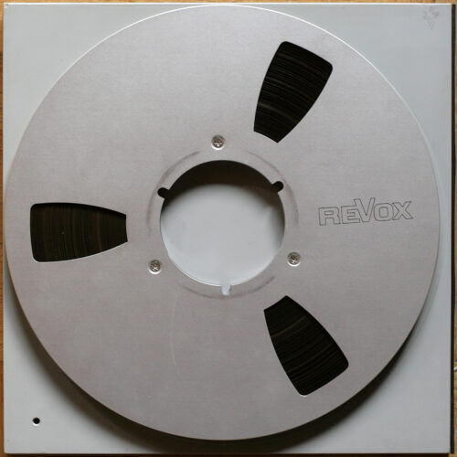 Revox Mastering Tape 631 • Bande magnétique avec bobine métallique alu • Sound recording tape with alu metal reel • Tonband mit Alu-Metallspule • Ø 26.5 cm • NAB • Occasion • Used