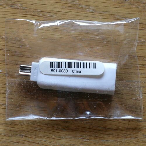 Apple iPod • Adaptateur Firewire 400 4 vers 6 pin • 4 to 6 pin 400 Firewire adapter • 591-0080 • Neuf et emballé • New and sealed