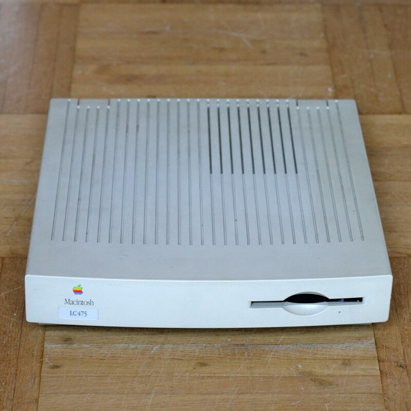 Apple Macintosh LC 475 • Motorola 68LC040 • 25 MHz • RAM 12 MB • M1476 • Hard drive 250 MB • Quantum Prodrive