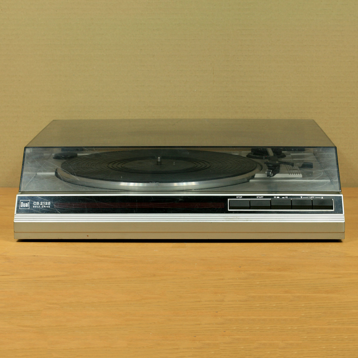 Dual • CS 2125 • Ortofon DMS 245 • Platine vinyle entaînement à courroie • Belt drive turntable • Plattenspieler mit Riemenantrieb • Occasion • Used • Gebraucht