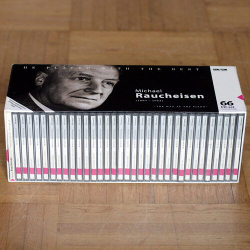 Michael Raucheisen • The man at the piano (66 CD Boxset) • Membran 223067 • Lieder von Beethoven – Brahms – Loewe – Mozart – Schubert – Schumann