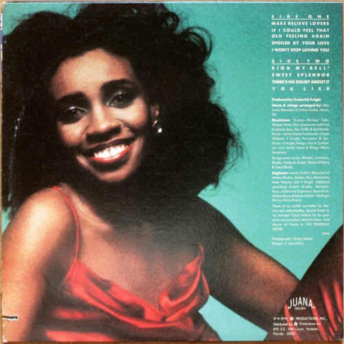 Anita Ward • Songs of love • Juana 200 004 • Don Barrett • Ray Griffin • Fred Knobloch • Carl Marsh • James Stroud • Michael Ward • Carson Whitsett • Dino Zimmerman