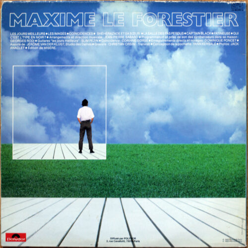 Maxime Le Forestier • Les jours meilleurs • Polydor 815 997-1