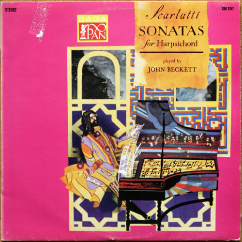 Scarlatti • 11 sonates pour clavecin • 11 sonatas for harpsichord • 11 Sonaten für Cembalo • International Joker Production SM 1157 • John Beckett