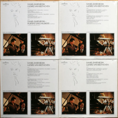 Beethoven • Intégrale des sonates pour piano • The complete sonatas for piano • Die Klaviersonaten • Metropolitan Met 101/110 • Daniel Barenboim • Laserdisc