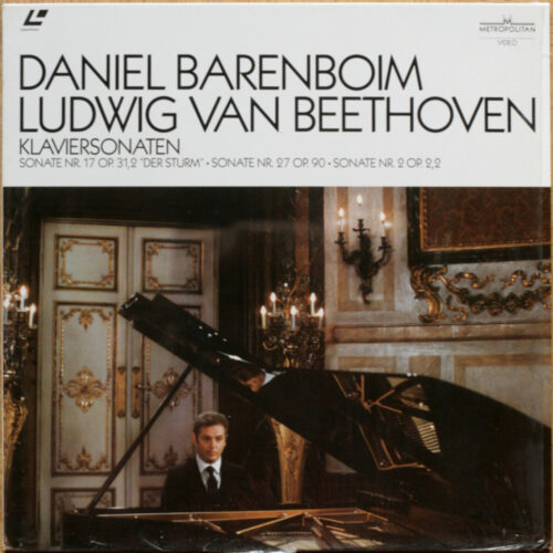 Beethoven • Intégrale des sonates pour piano • The complete sonatas for piano • Die Klaviersonaten • Metropolitan Met 101/110 • Daniel Barenboim • Laserdisc