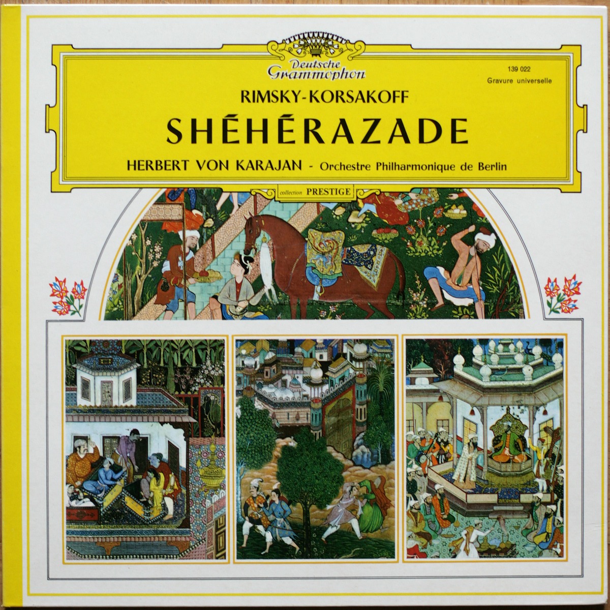 Rimsky-Korsakoff • Scheherazade – Sheherazade • DGG 139 022 • Michel Schwalbé • Berliner Philharmoniker • Herbert von Karajan