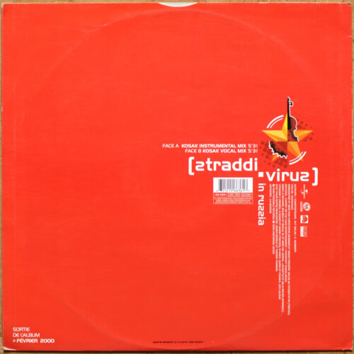 Straddi.Virus • Straddi.Virus in Russia (Kosak Instrumental Mix & Kosak Vocal Mix) • Universal Records 156 636-1 • Maxi single • 12" • 45 rpm