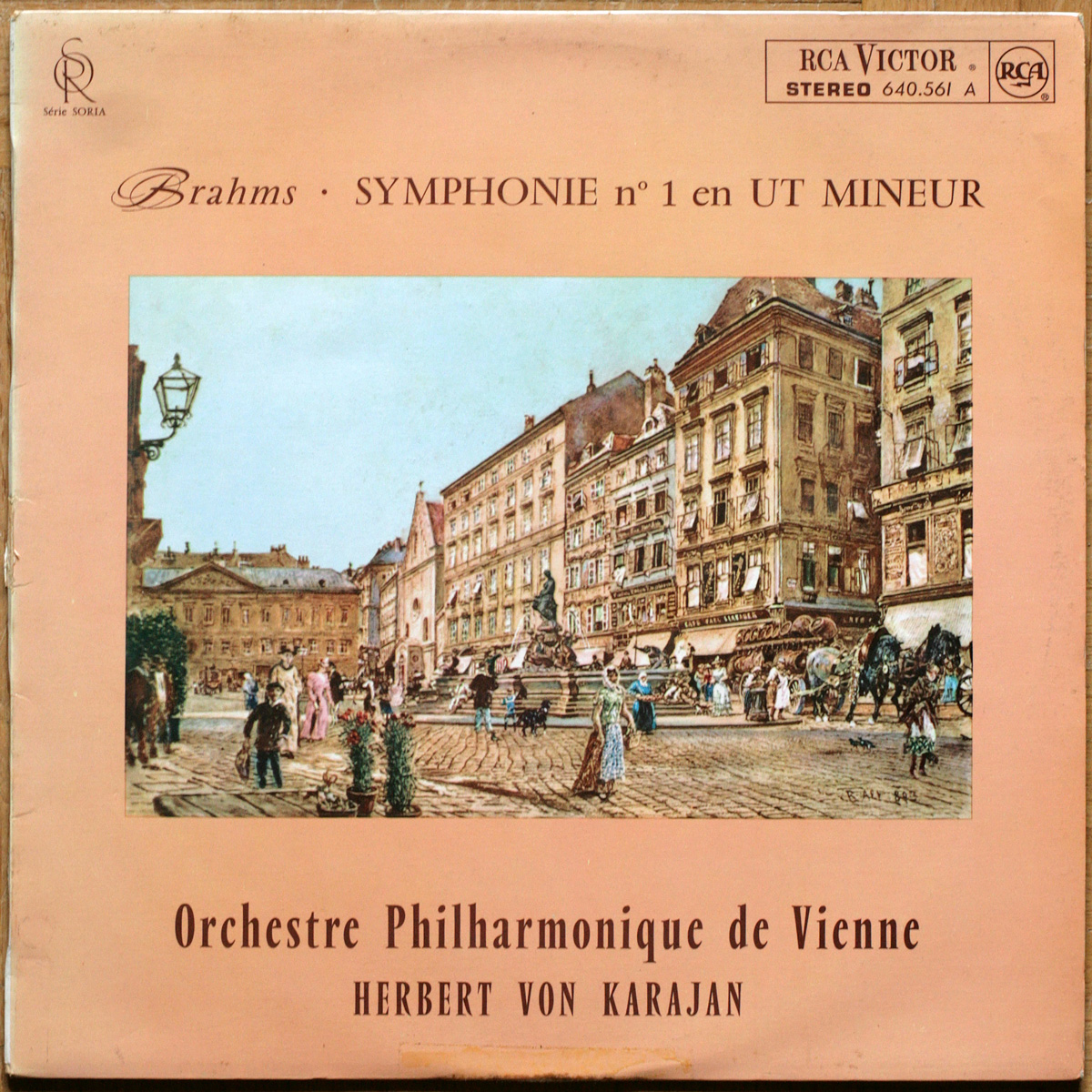 Brahms • Symphonie n° 1 • RCA Victor SOR 640.561 A • Wiener Philharmoniker • Herbert Von Karajan