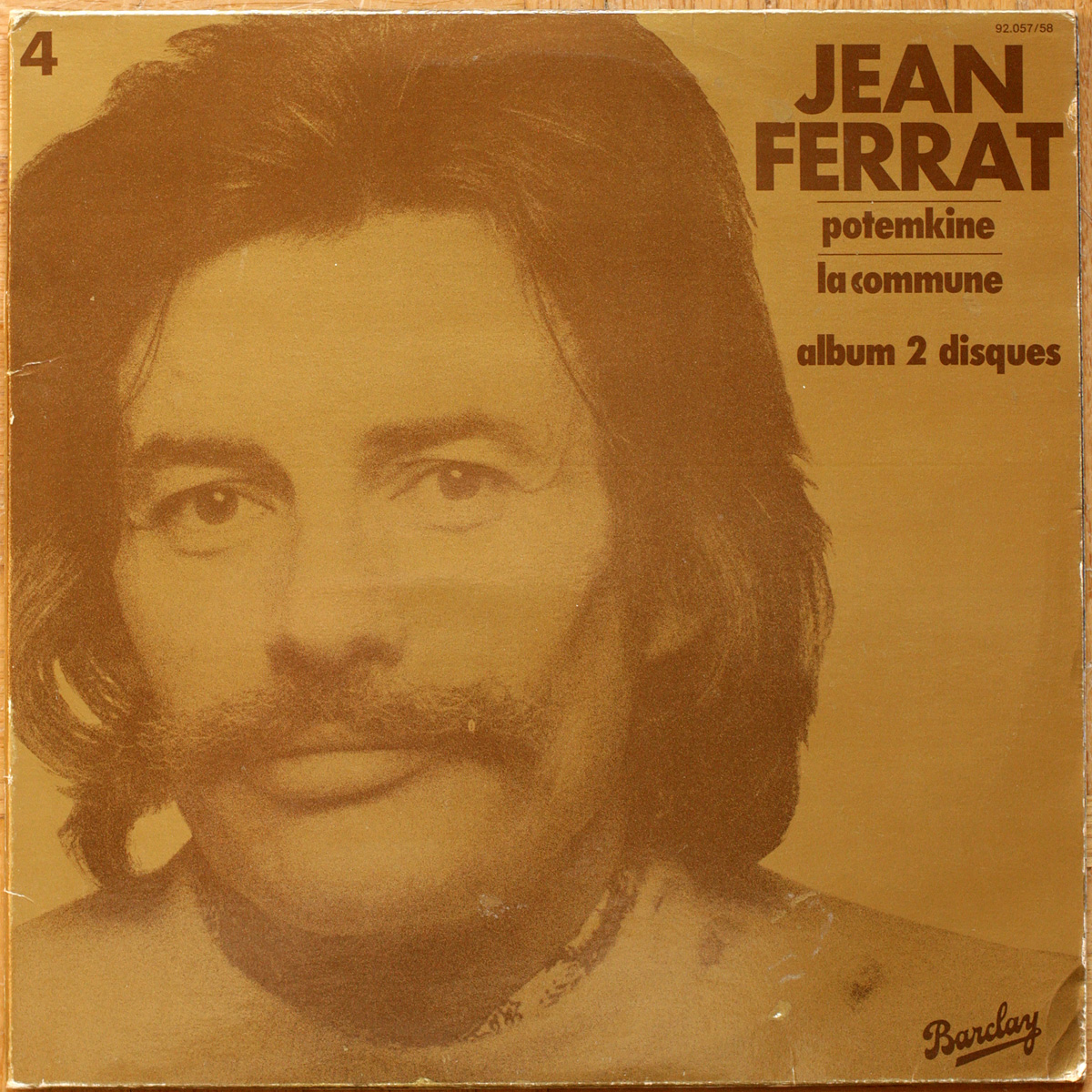 Jean Ferrat • Potemkine – 1965 • La commune – 1971 • Barclay 92 057/58