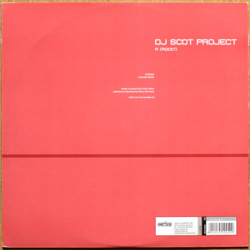 DJ Scot Project • R (Rock!) • S (Outer Space) • Overdose dmd dose 105 • Maxi single • 12" • 45 rpm