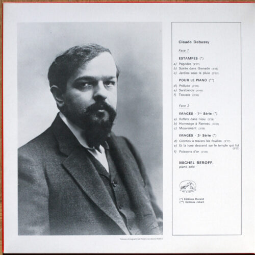 Debussy • Images – Livres 1 & 2 • Estampes • Pour le piano • EMI 2C 069-11649 • Michel Béroff